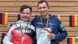 Michael Herm von der TSG-Eislingen Deutscher Meister im Säbelfechten